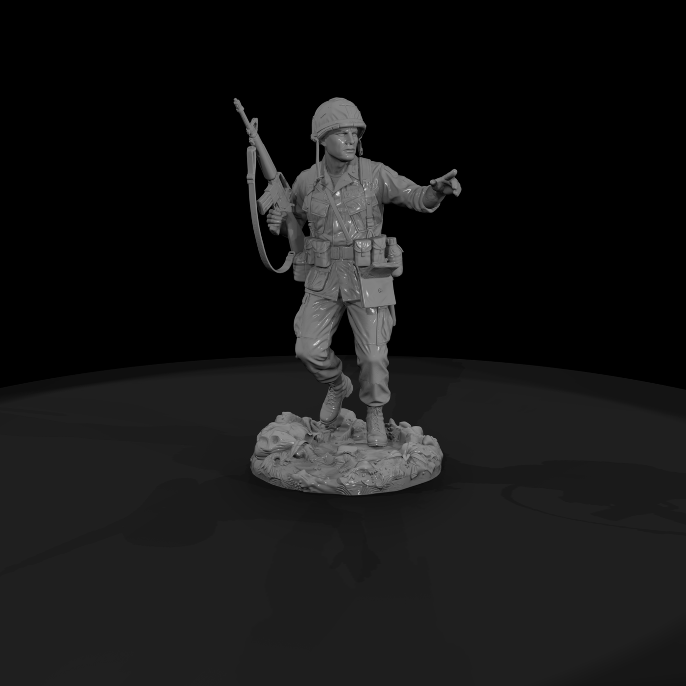Vnh 008 United States Army Platoon Lieutenant
