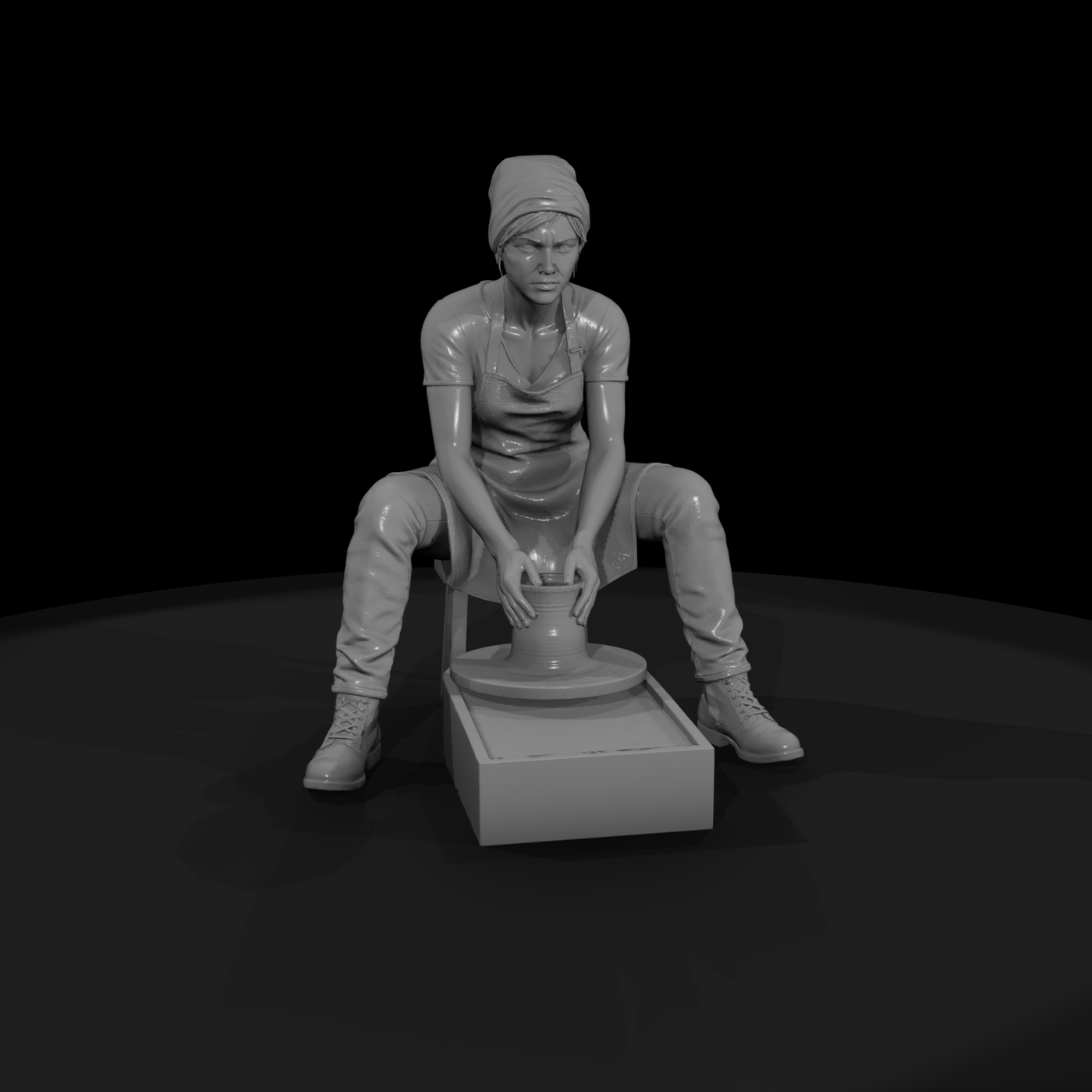 0248 Hobby Potter Wheel