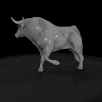 charging-bull-miniature-for-dioramas-ho-1-87-940407 — thumbnail 5