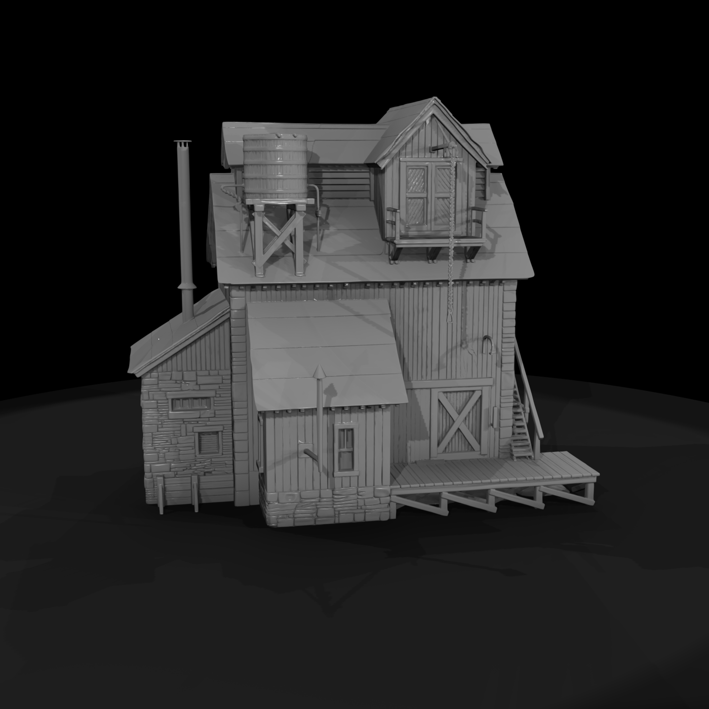 20260612 Model Industrial Building B4593F8C2C