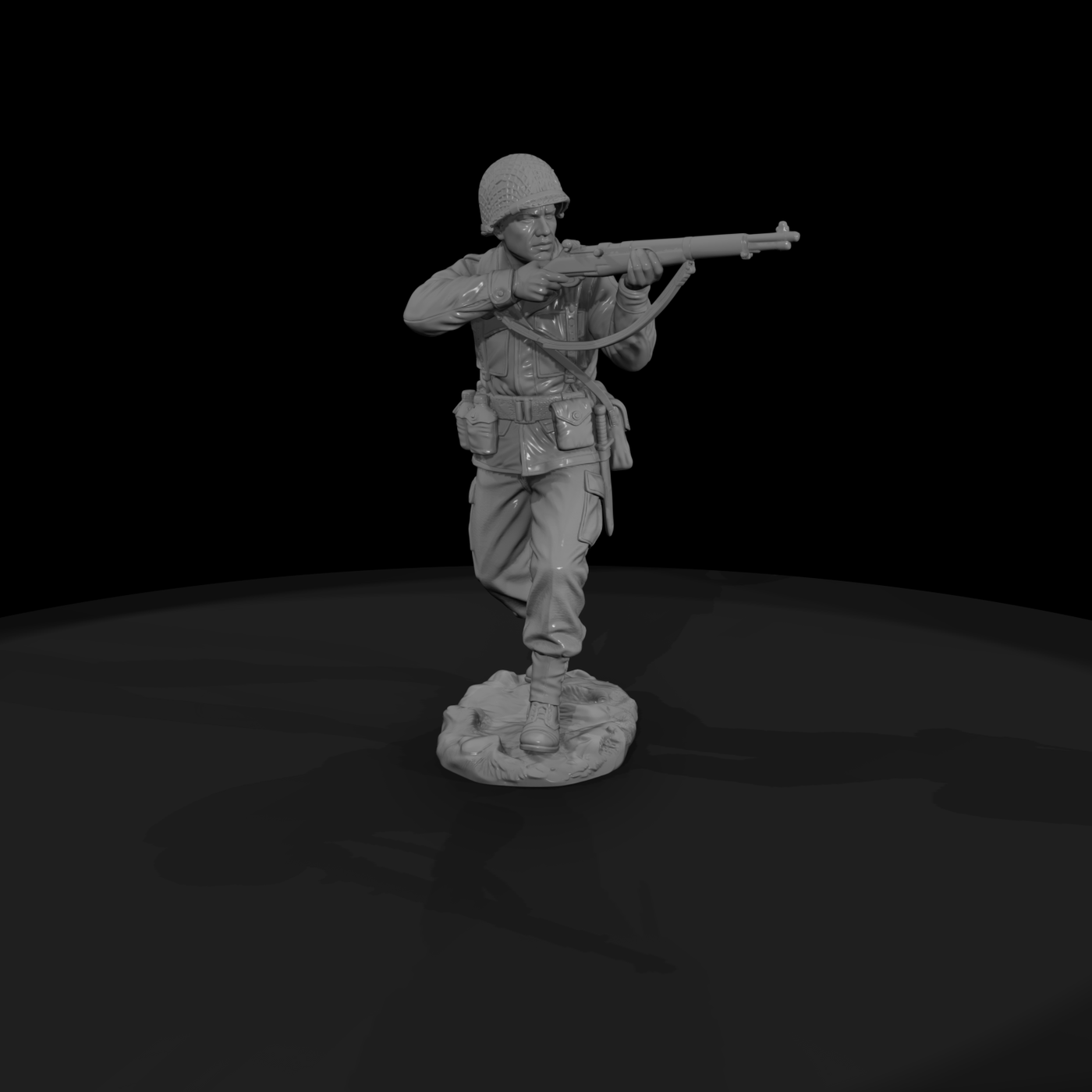Ww2H 001 United States Army Rifleman