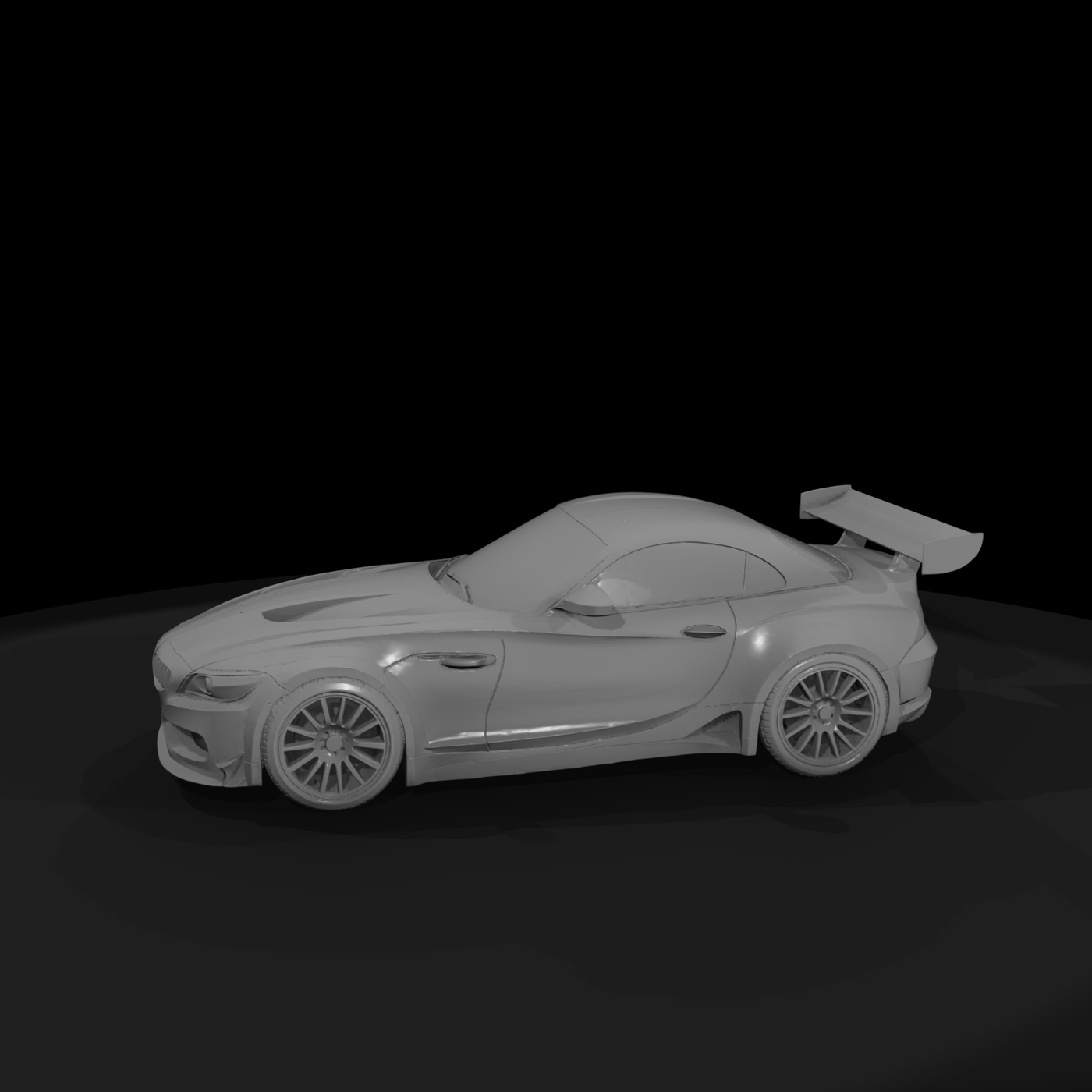 Tuned Z4-inspired sports coupe — car