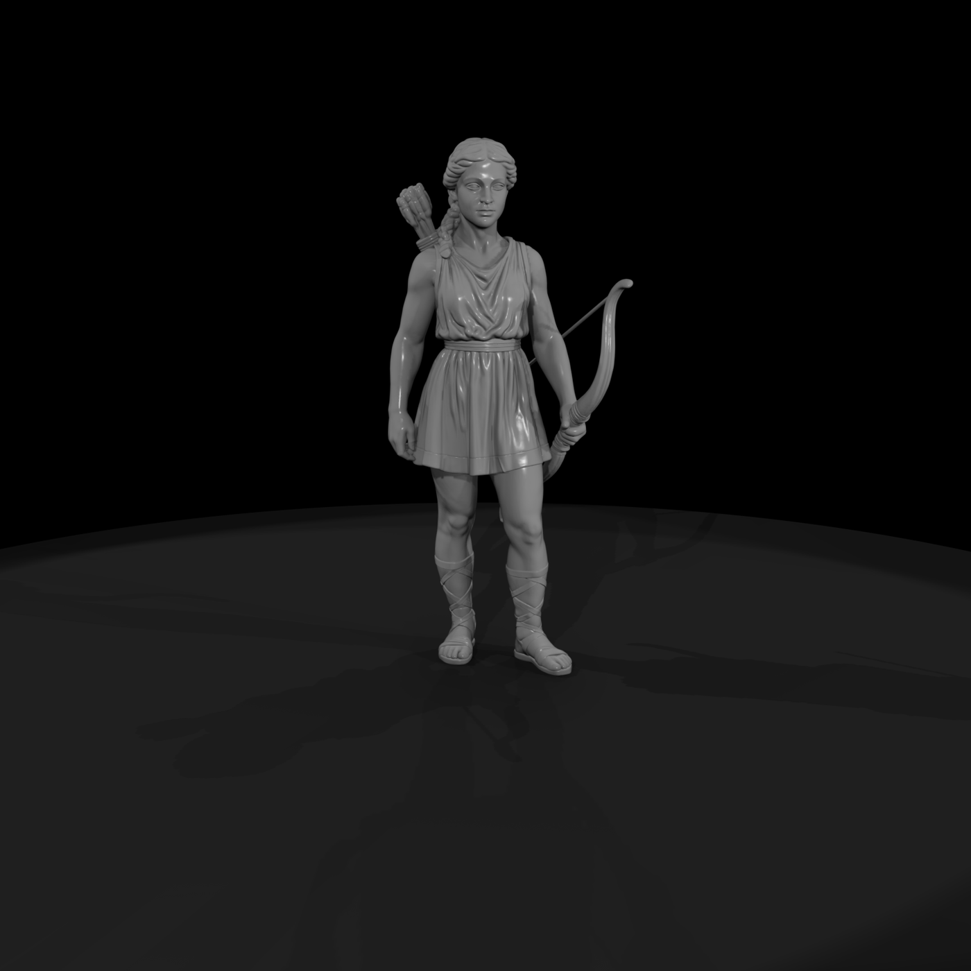 Myth 0273 Mythology Atalanta Miniature Figure