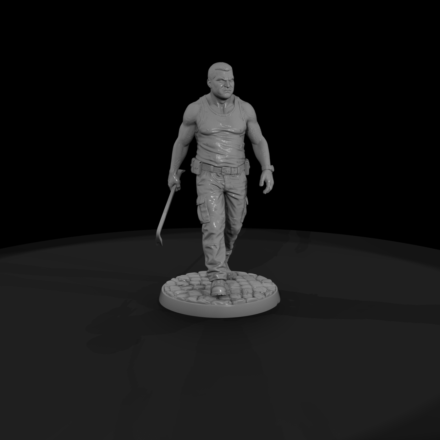 Street Enforcer with Crowbar