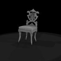 neoclassical-griffin-carved-accent-chair-miniature-218316 — thumbnail 5