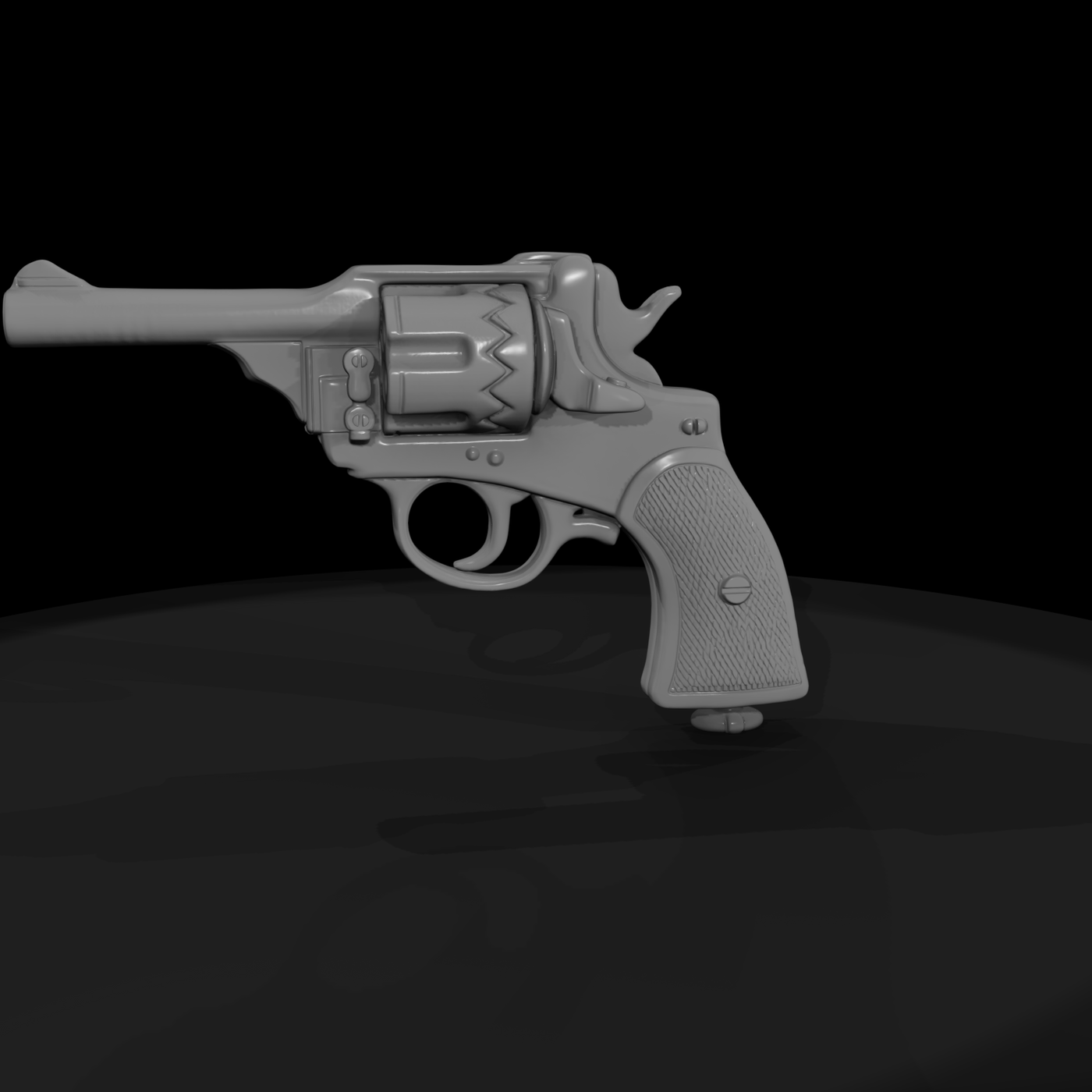Webley-Fosbery Automatic Revolver