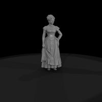 historical-dress-3d-model — thumbnail 6