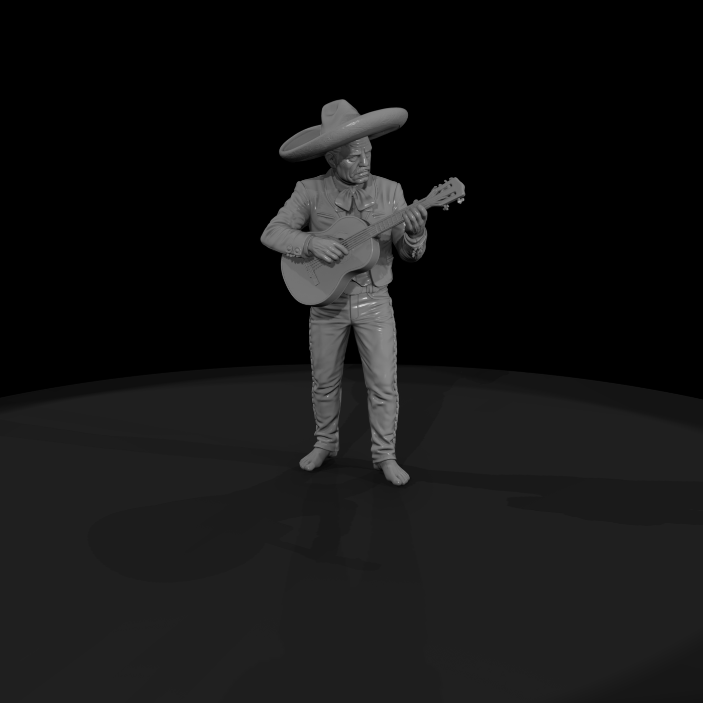 Mariachi Musician with Vihuela