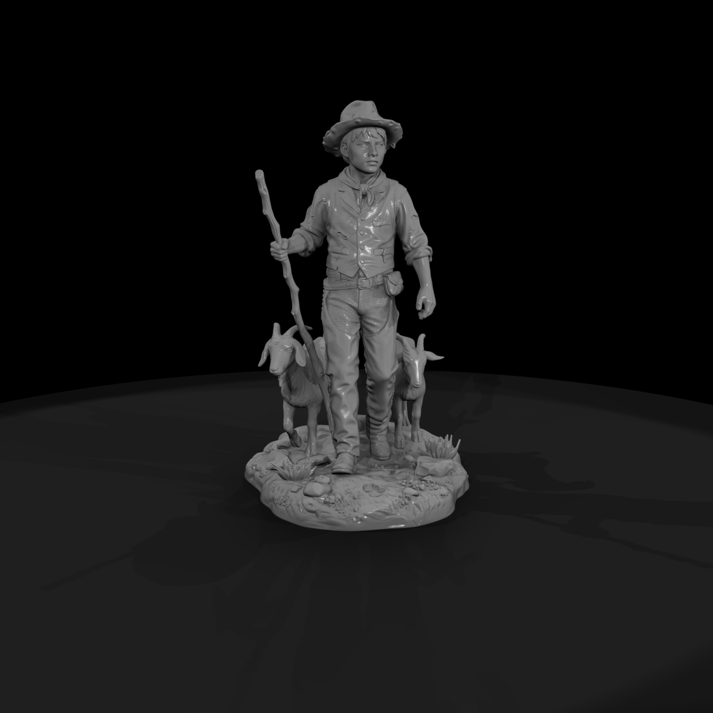 Ww 0169 Townsfolk Goat Herder Boy