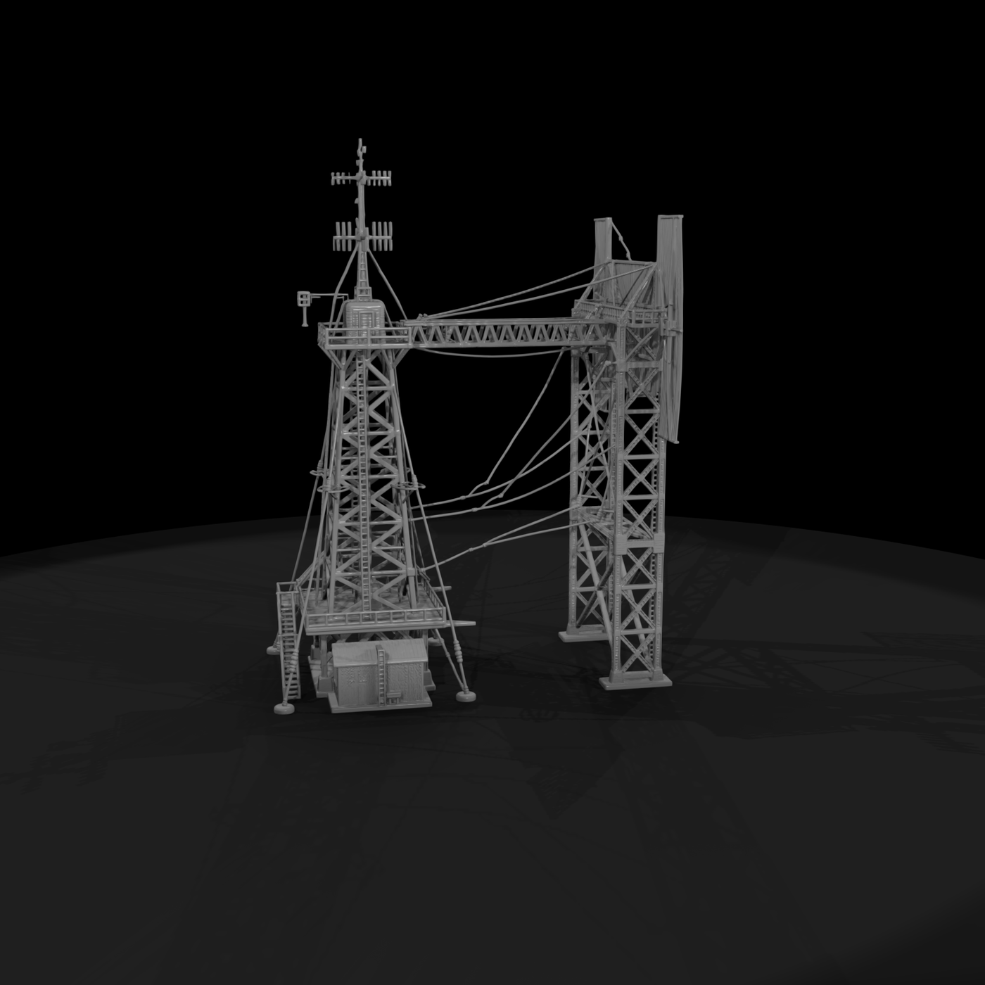 Mil 138 Ww2 England Coastal Radar Tower