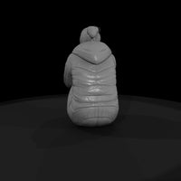 camper-in-sleeping-bag-seated-miniature-figure-020645 — thumbnail 4