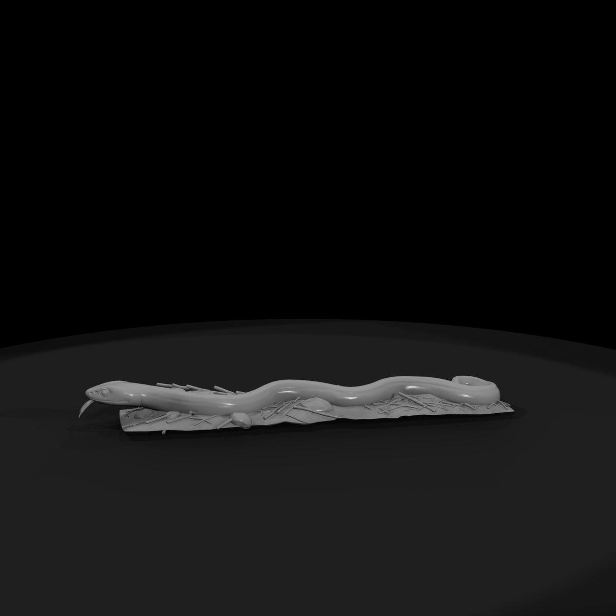 sculpted-forest-snake-on-woodland-base-diorama-miniature-392627