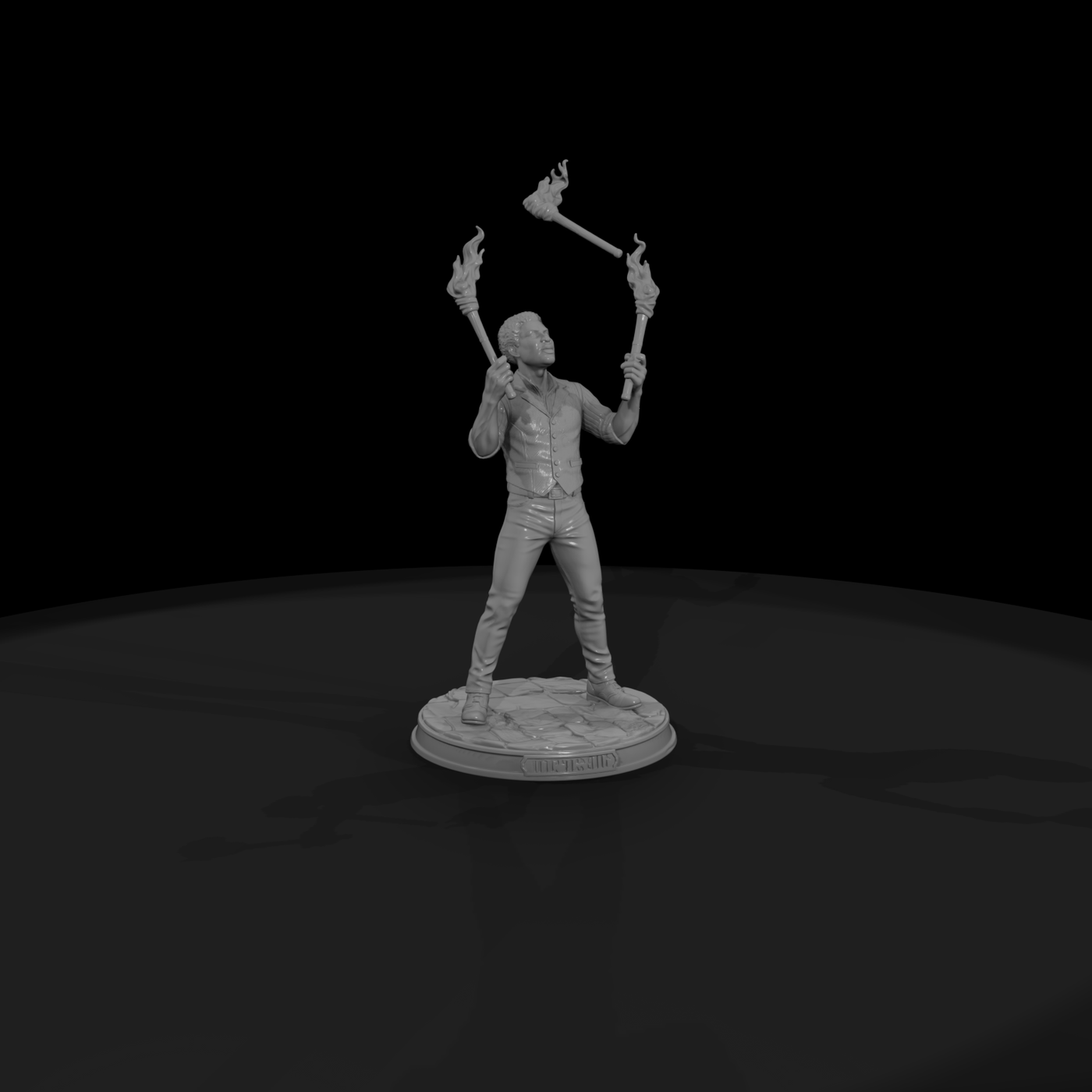 Sideshow Torch Juggler
