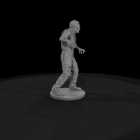 Zombie Oil Rig Worker in Coveralls — thumbnail 5