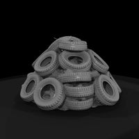 scrap-tire-pile-diorama-scenery-prop-159187 — thumbnail 5