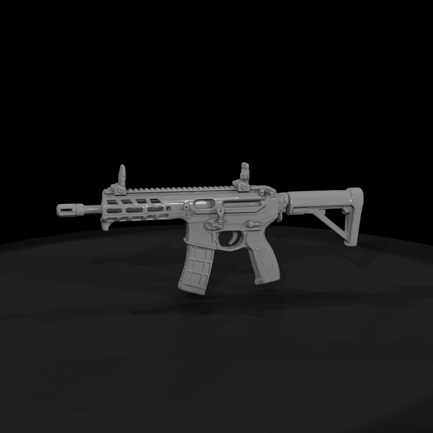 Suppressed Camo Carbine