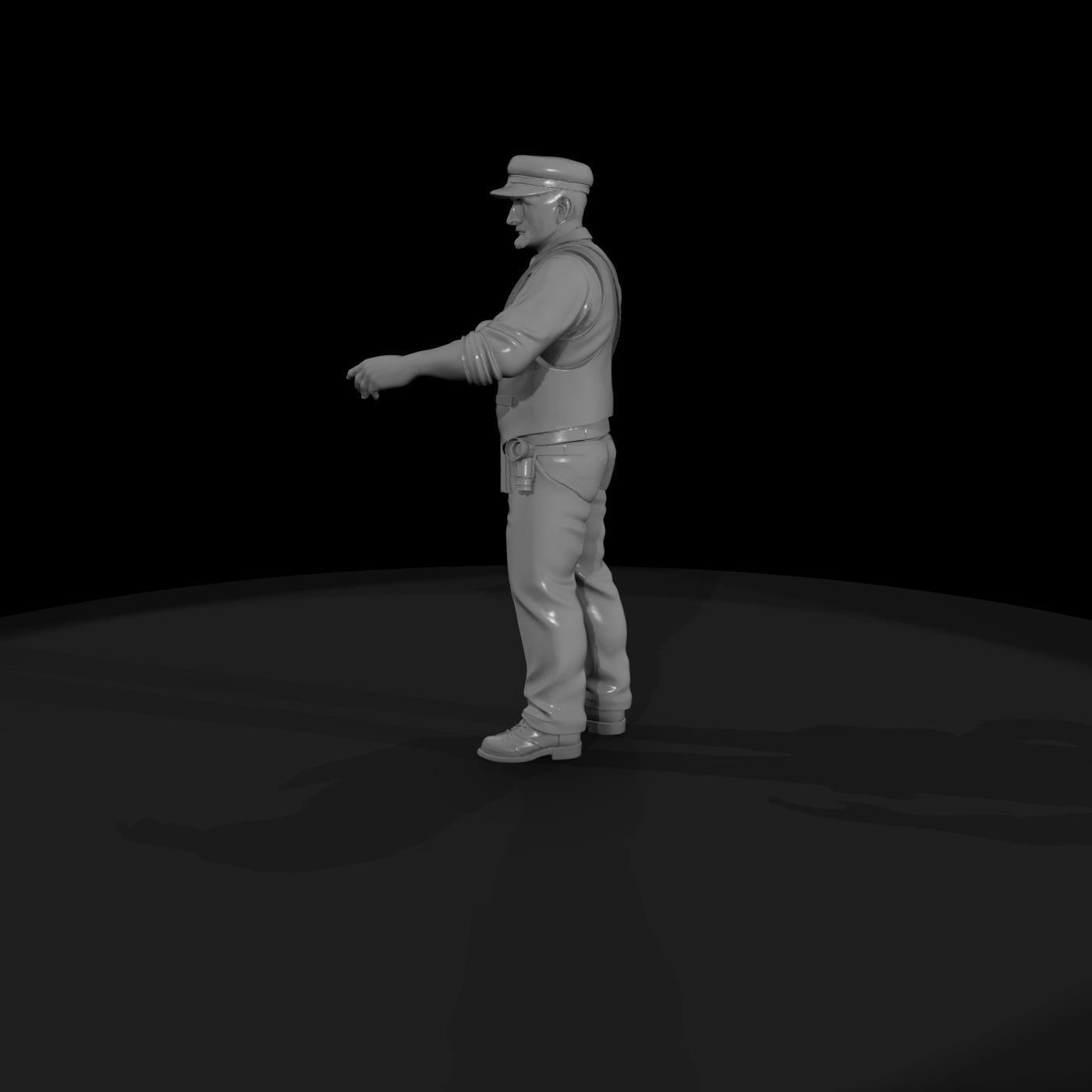 railroad-personnel-platform-ticket-collector