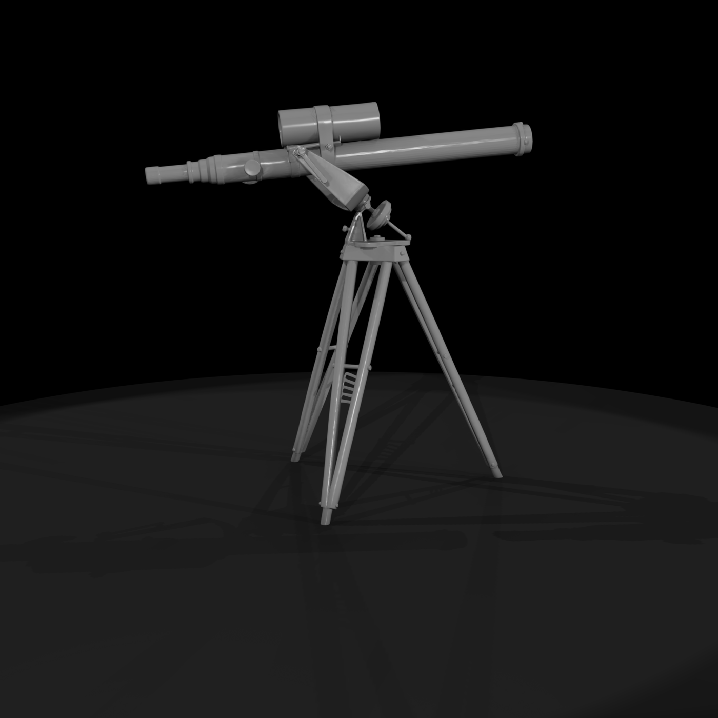 Refractor Telescope on Tripod
