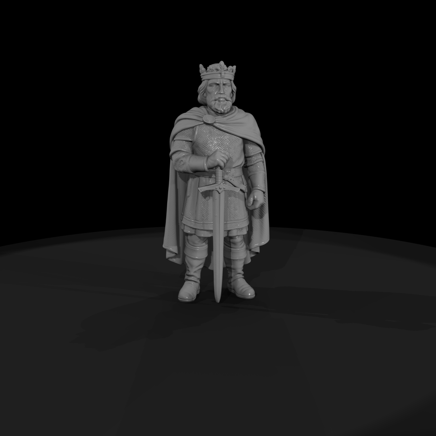 Myth 0417 Mythology King Arthur Miniature Figure