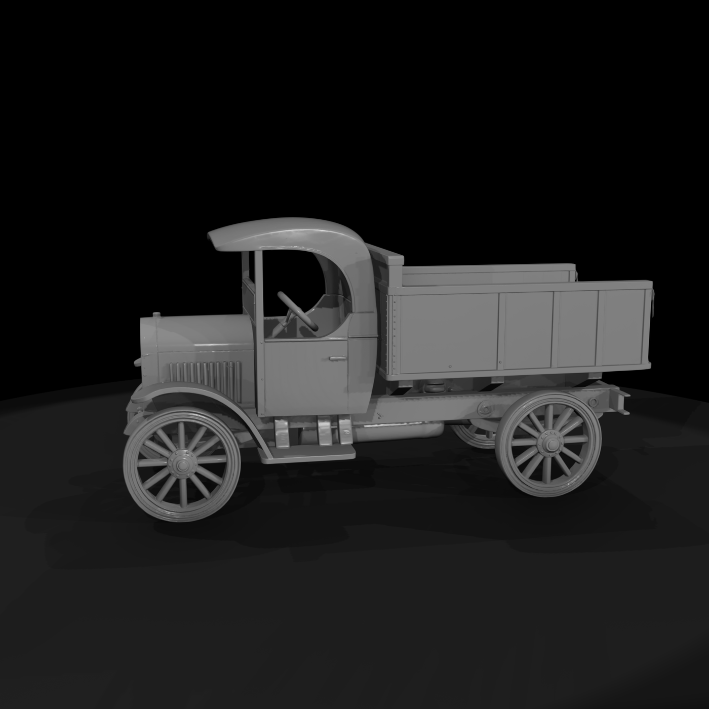 Early Vintage Dump Truck