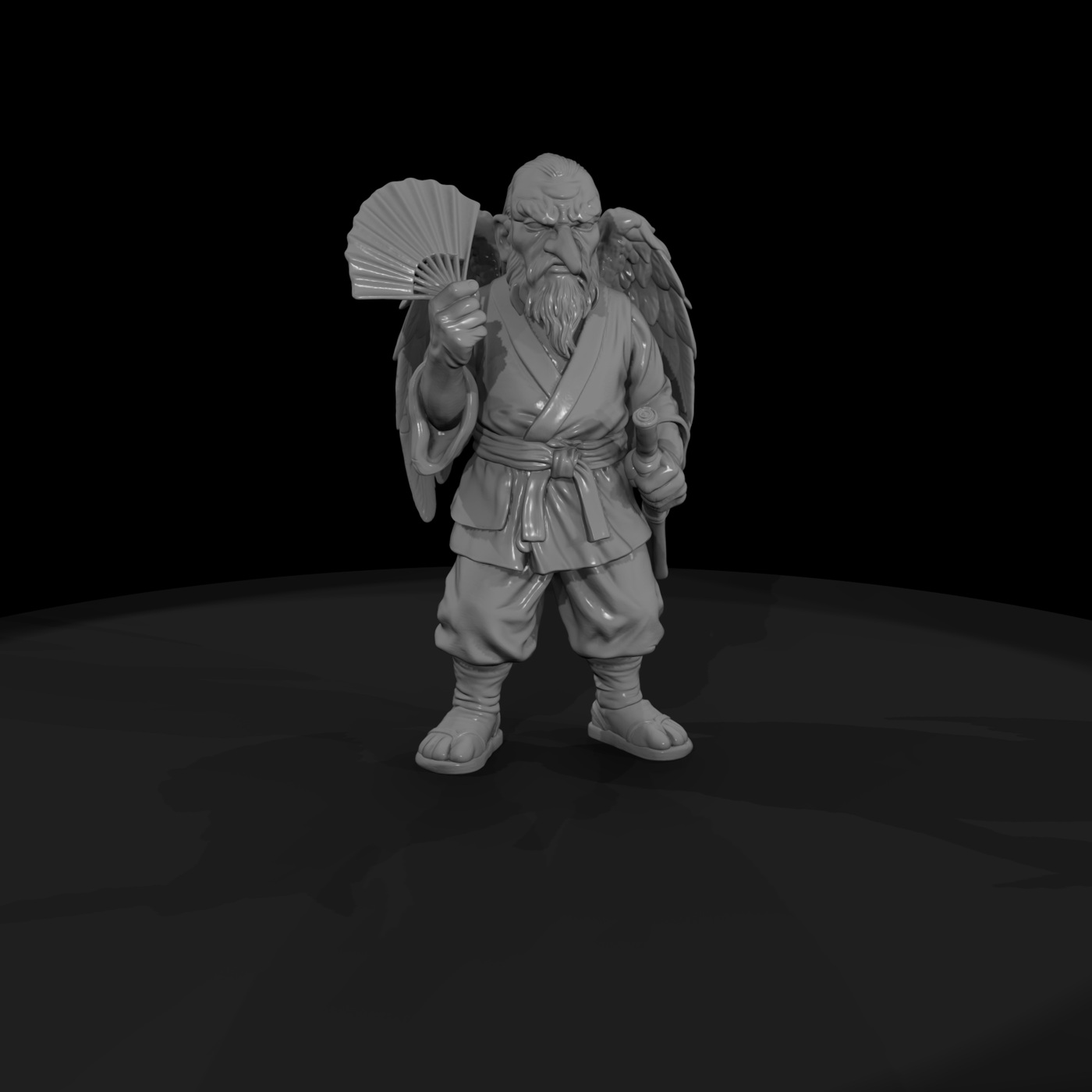 Myth 0453 Mythology Tengu Miniature Figure