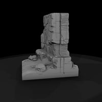 stylized-cracked-rock-cliff-terrain-base-007762 — thumbnail 5
