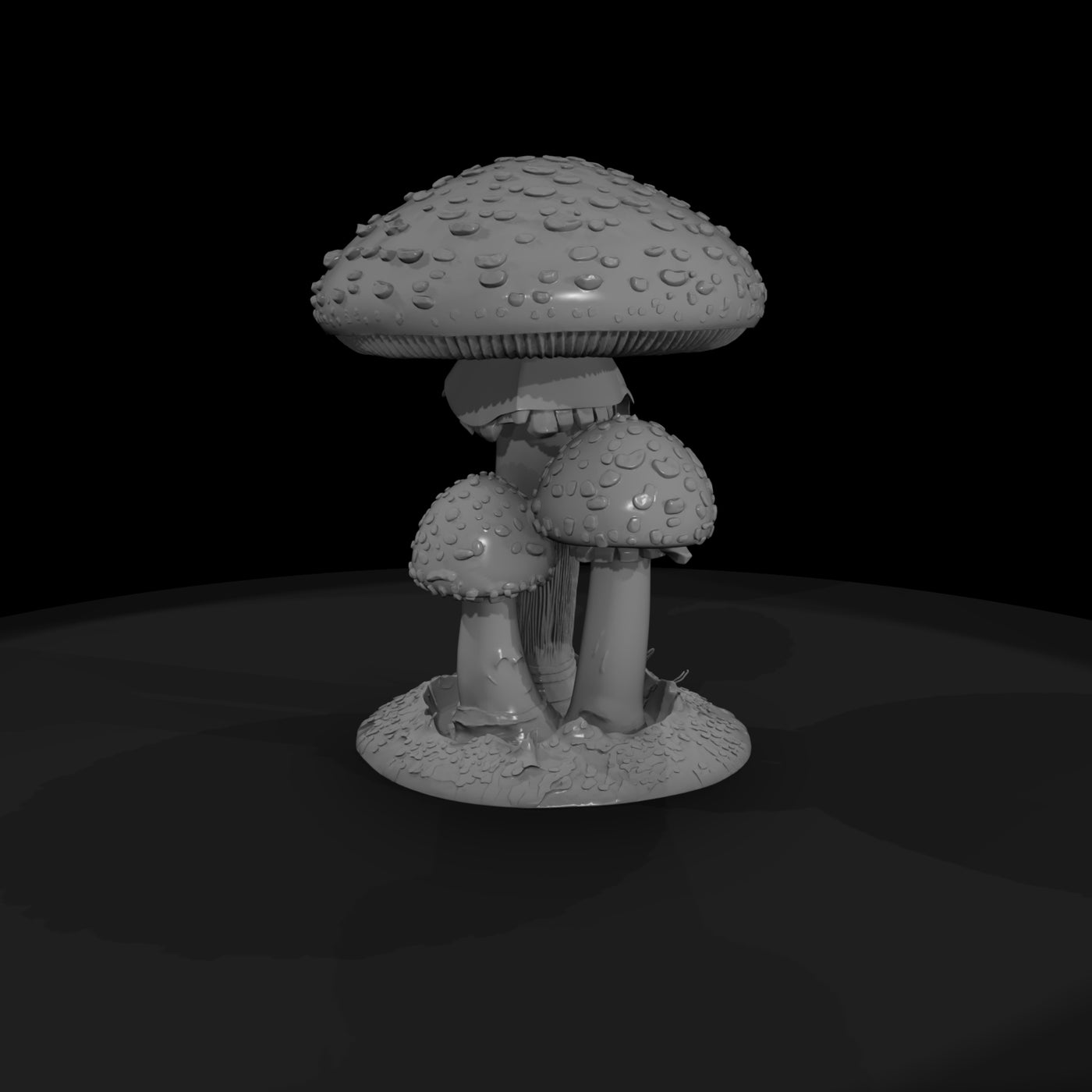 fly-agaric-mushroom-cluster-diorama-layout-prop-913813