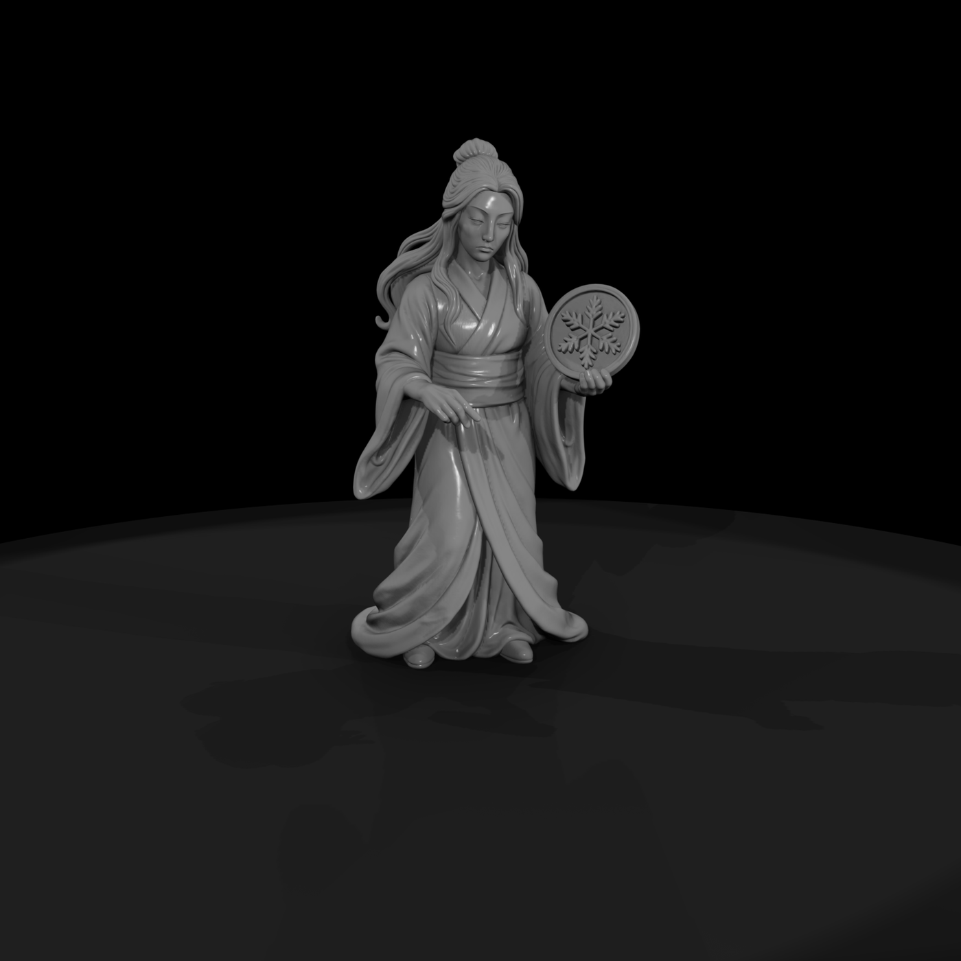 Myth 0456 Mythology Yuki Onna Miniature Figure