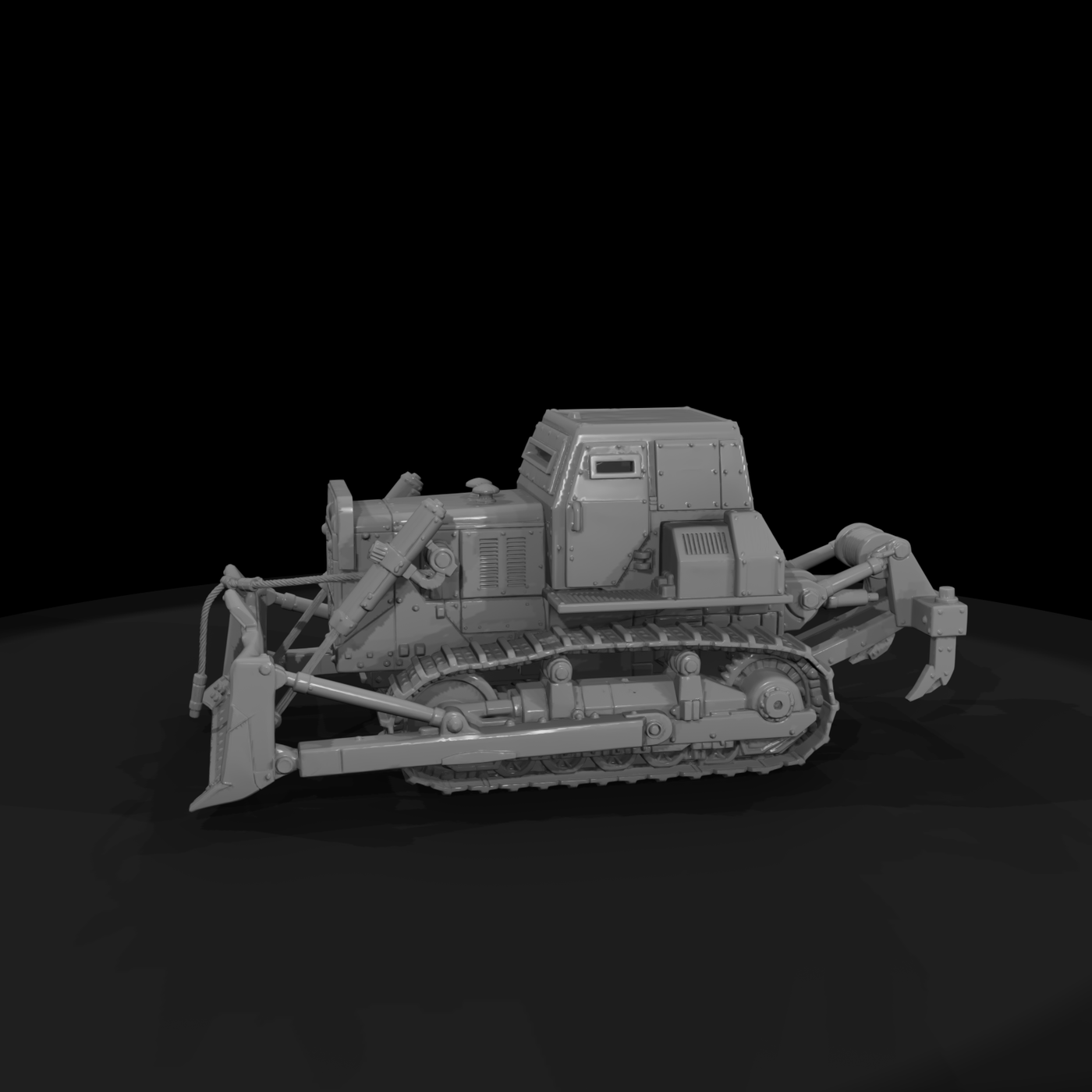 Mil 110 Ww2 Pacific Bulldozer