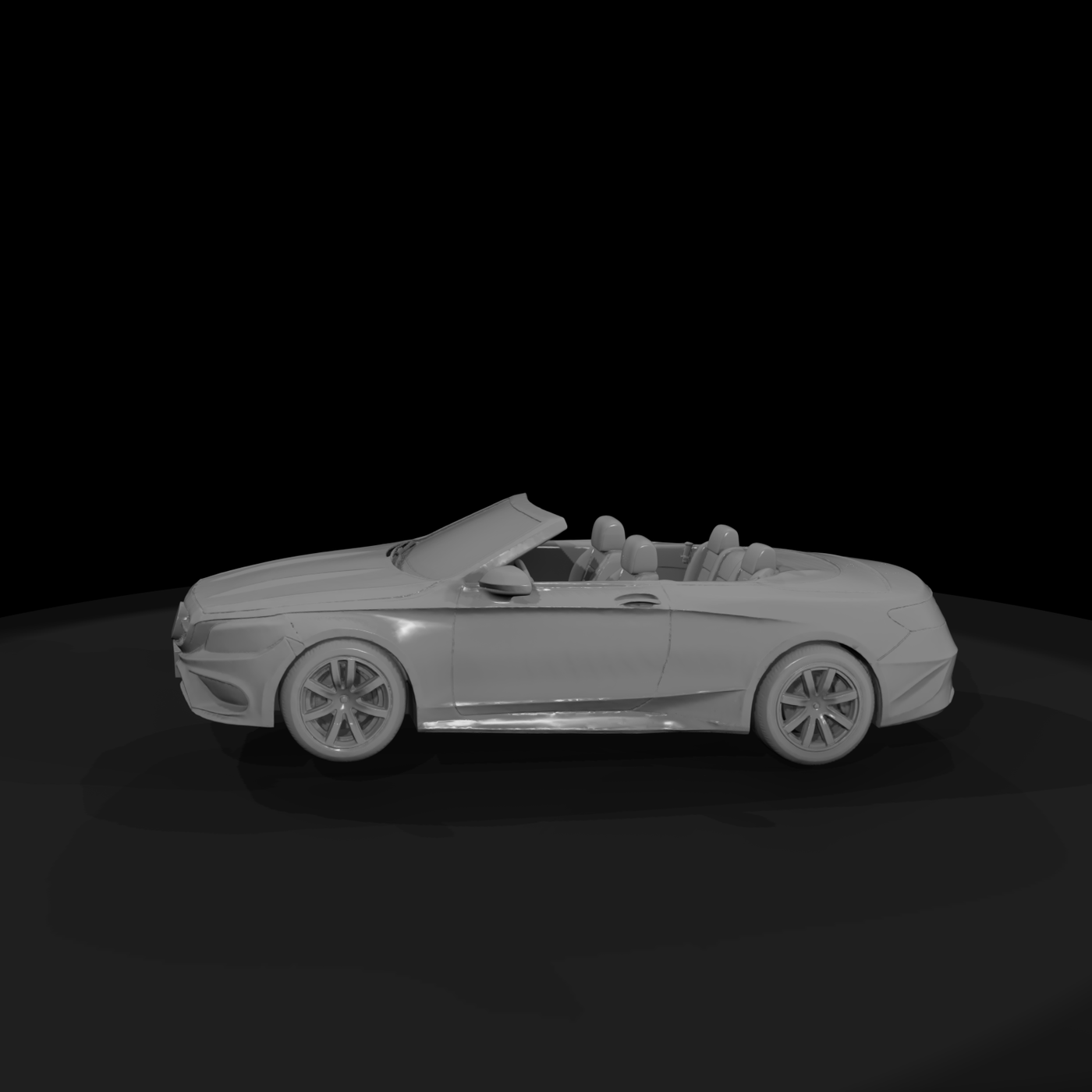Mercedes-style Cabriolet Convertible