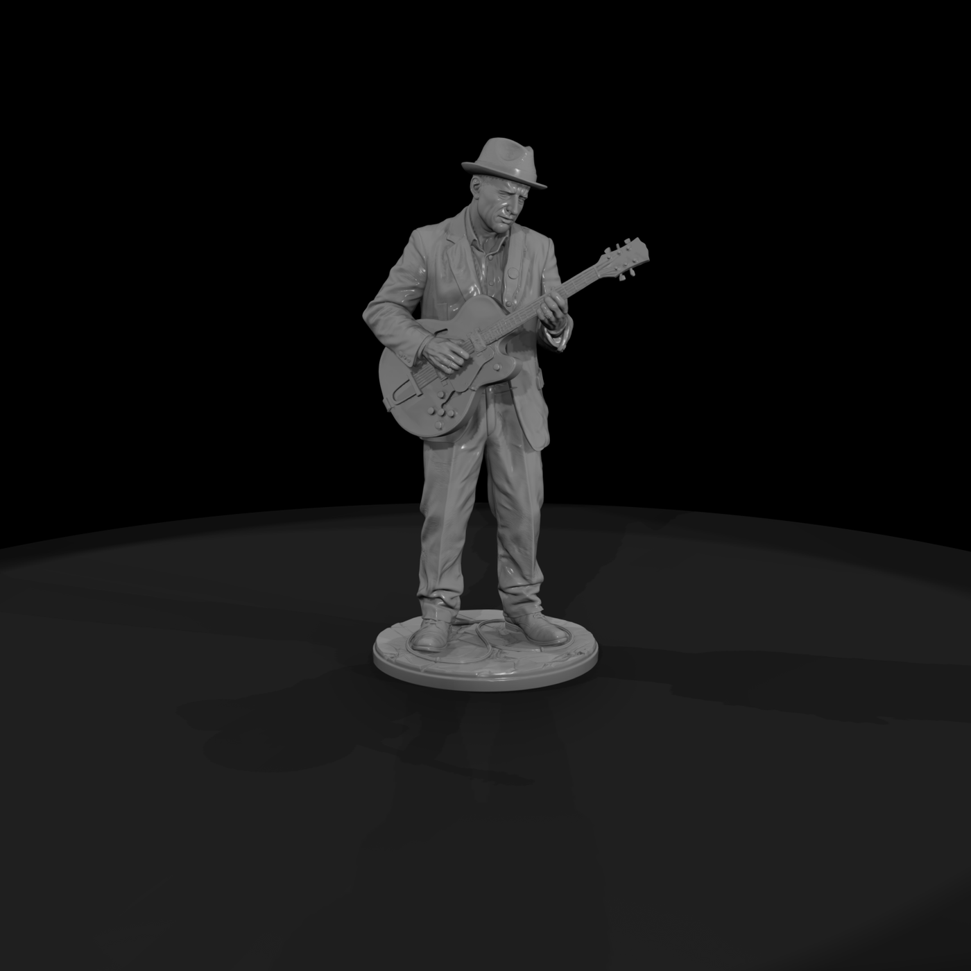 Poparc 0123 Blues Club Guitarist