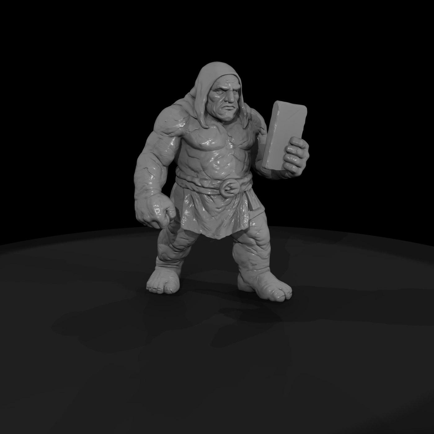 Myth 0487 Mythology Golem Of Prague Miniature Figu