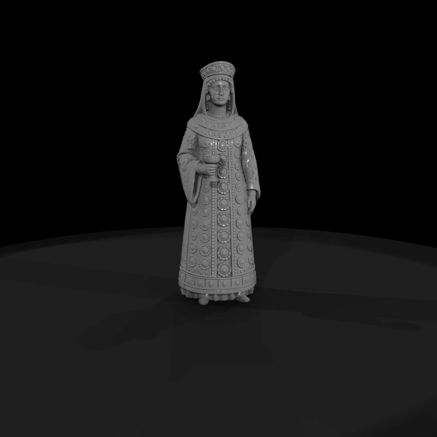Hist 0041 Historical Theodora Miniature Figure