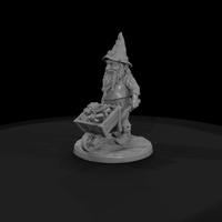 Garden Gnome with Wheelbarrow — thumbnail 5