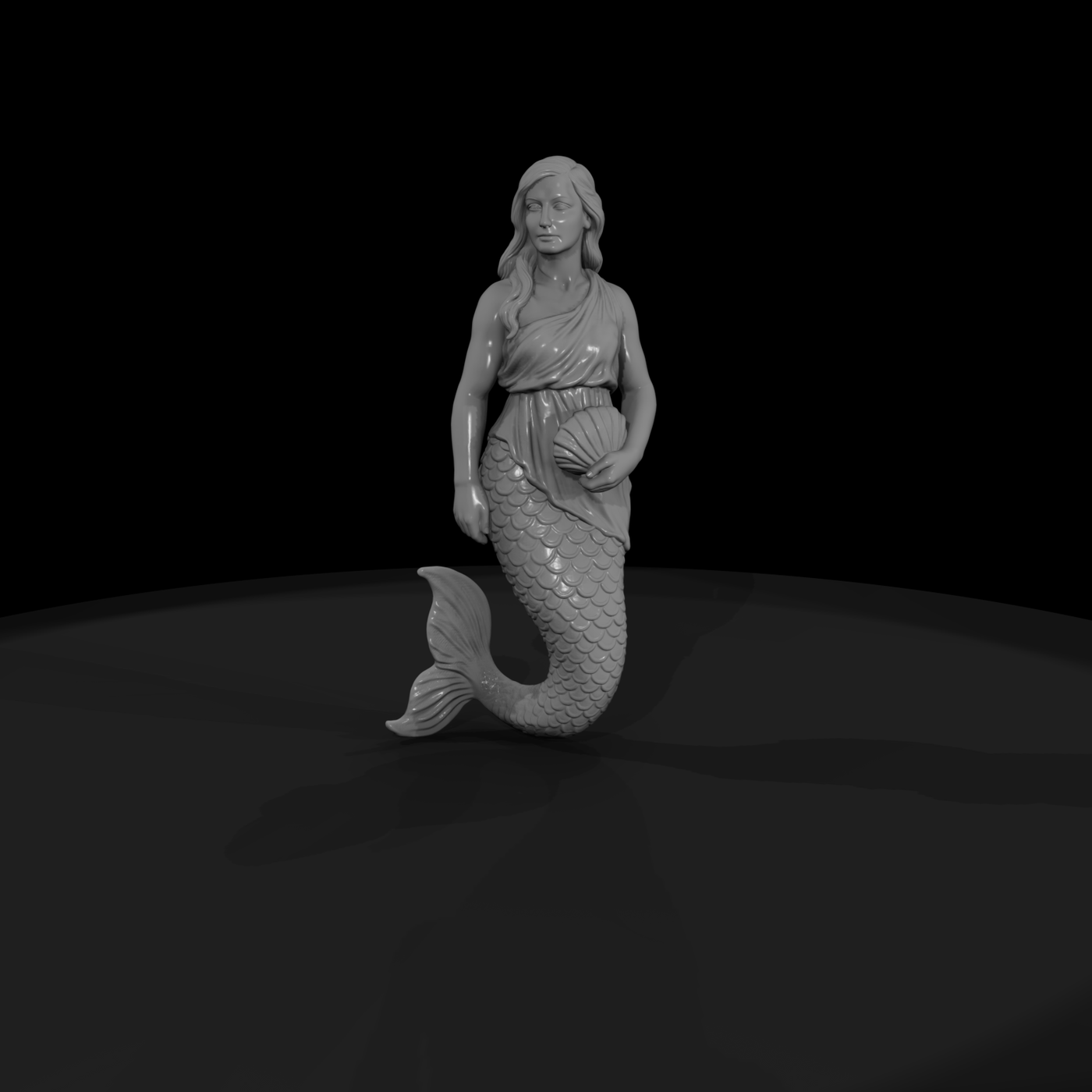Myth 0497 Mythology Mermaid Miniature Figure