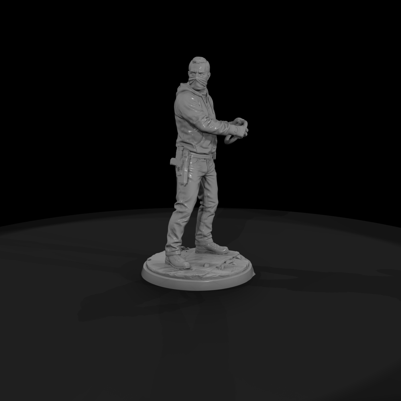 Crm 041 Modern Bank Robber Getaway Driver