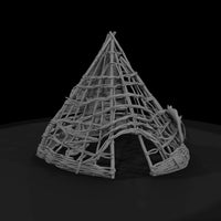 20260612-conical-woven-hut-frame-9f0249a2e1 — thumbnail 4