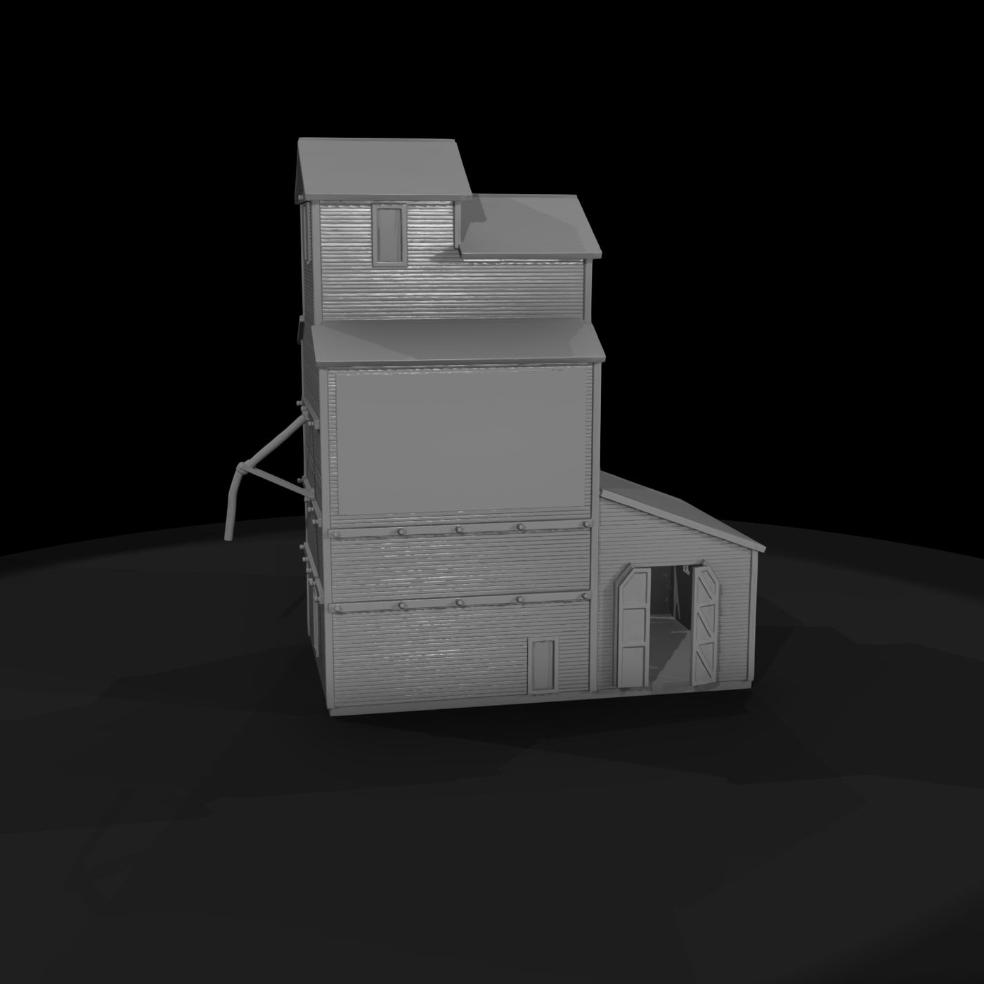 20260612 Old Model Grain Elevator 79A38Acdee