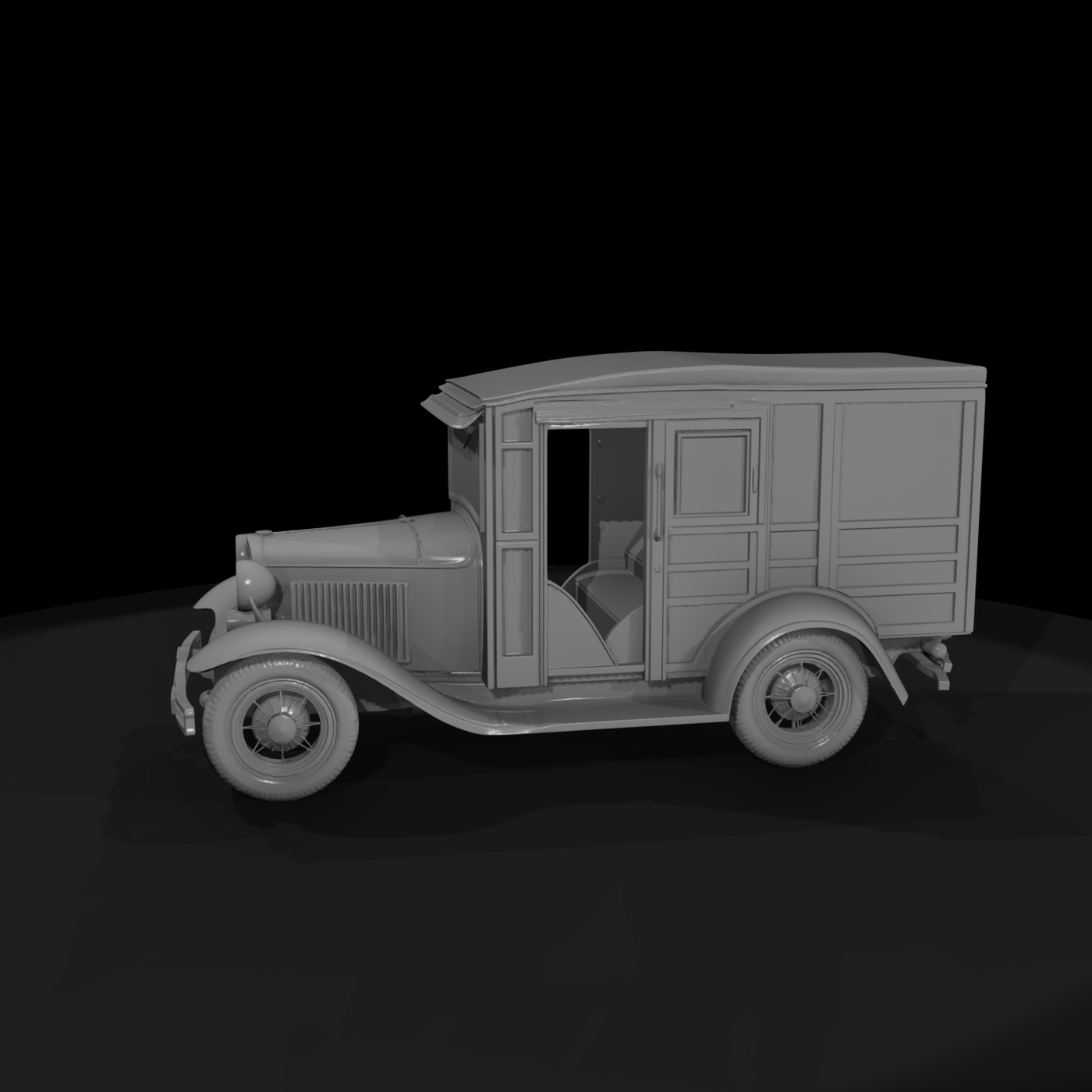 1930s Panel Delivery Truck