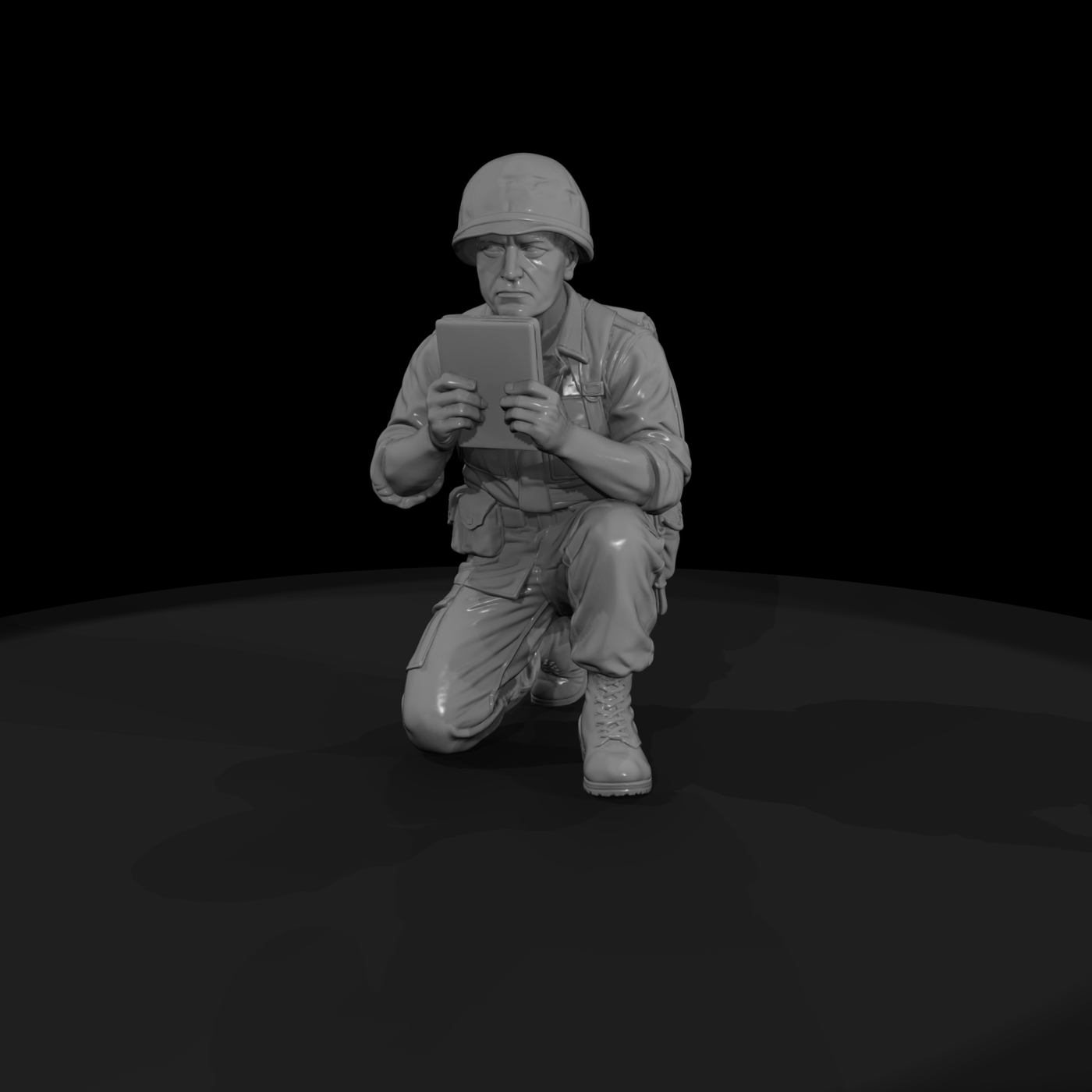 Vn Army 014 Vietnam U S Army Platoon Leader Figure