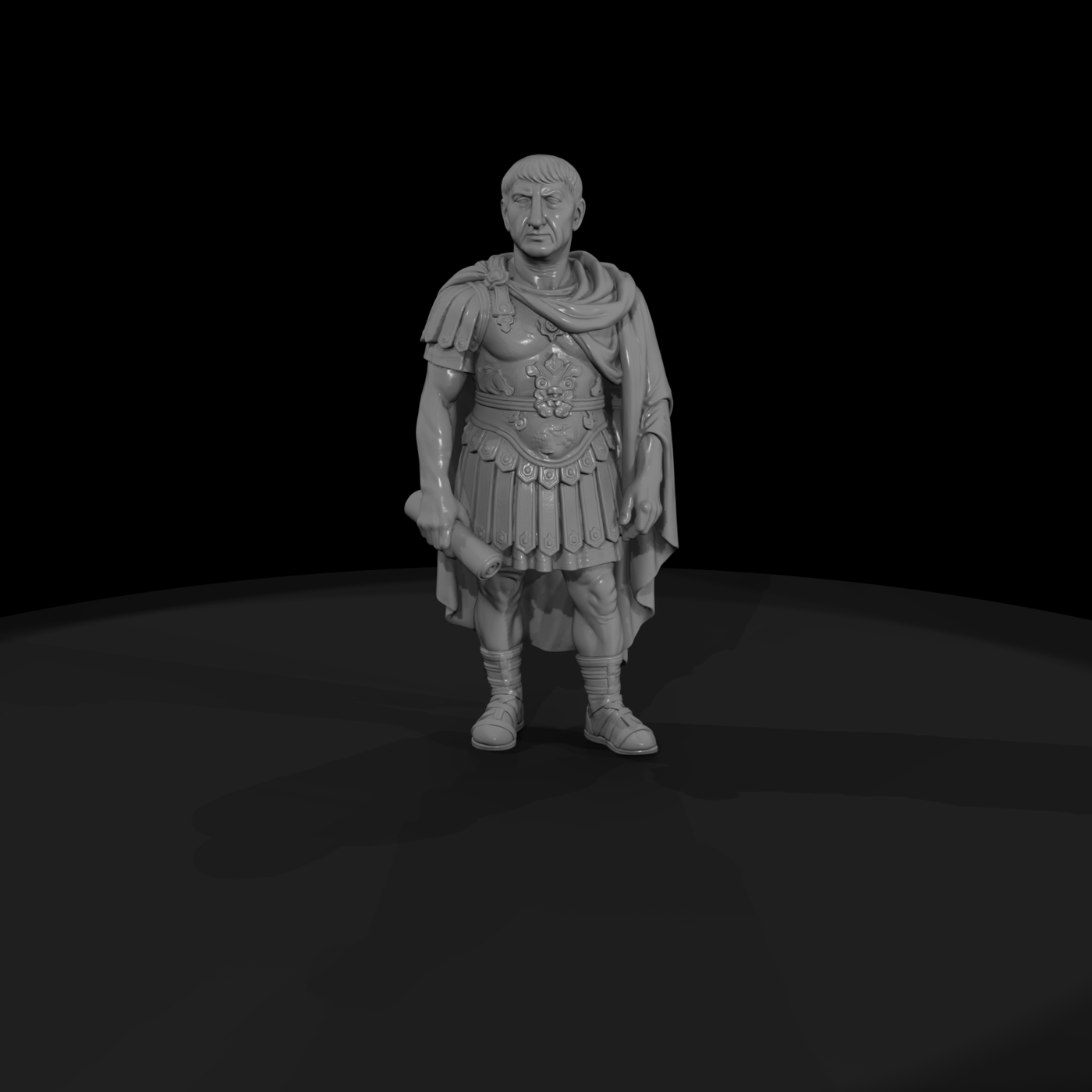 Hist 0037 Historical Trajan Miniature Figure