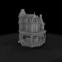 victorian-mansion-ho-scale-1-87-3d-printable-miniature-207669 — thumbnail 5
