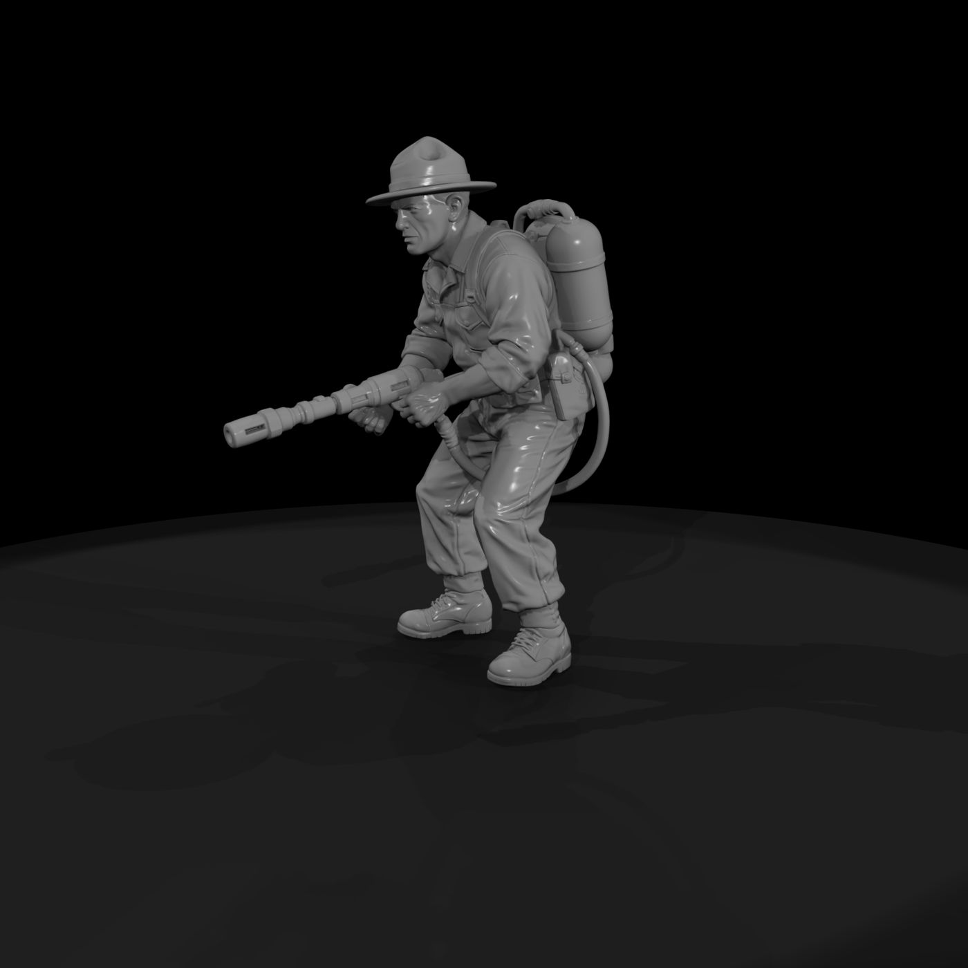 Ww2 Usmc 079 Wwii U S Marine Corps Flamethrower Op