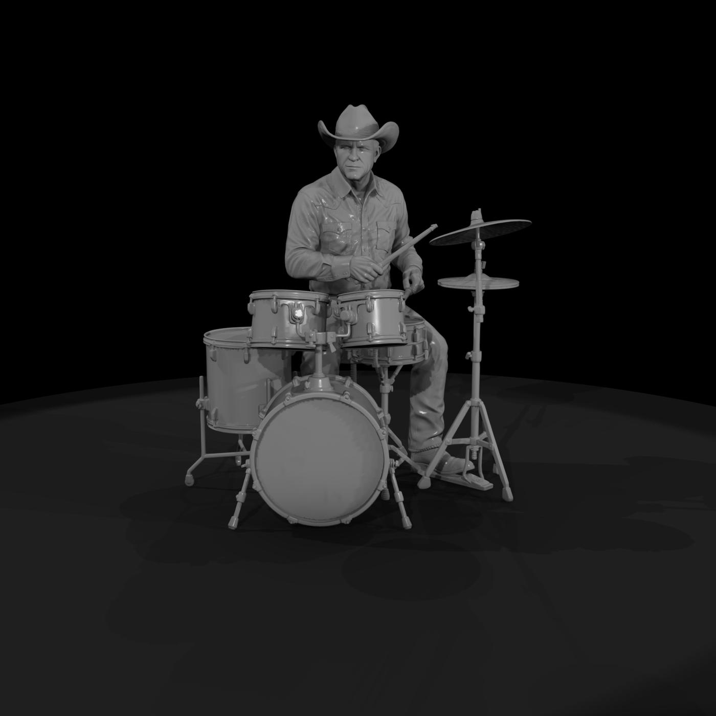 Bnd 009 Country Band Drums