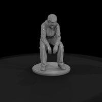 Slumped Seated Man — thumbnail 5