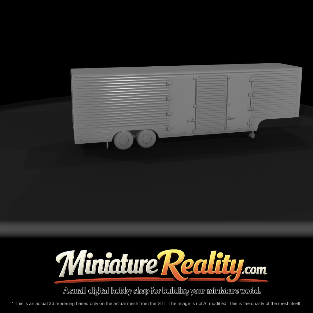 Vintage Moving Trailer