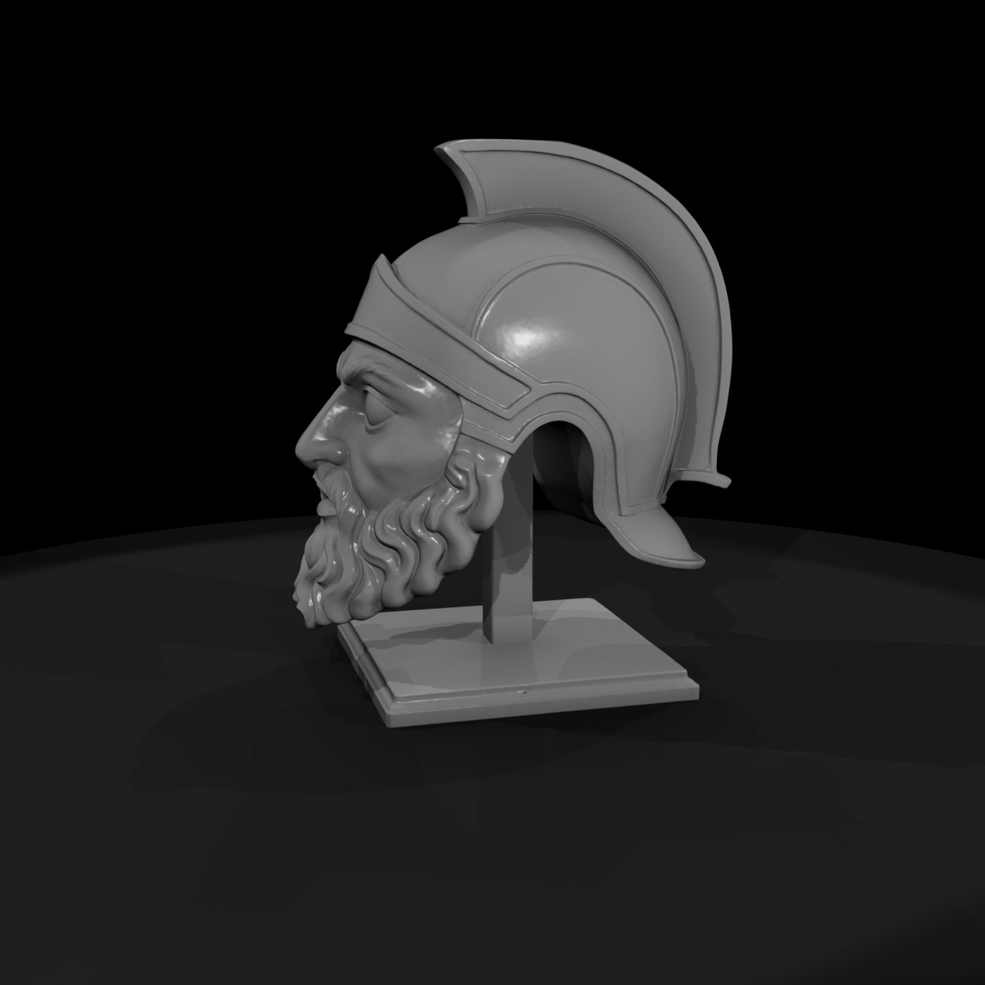 Classical Greek Hoplite Bust