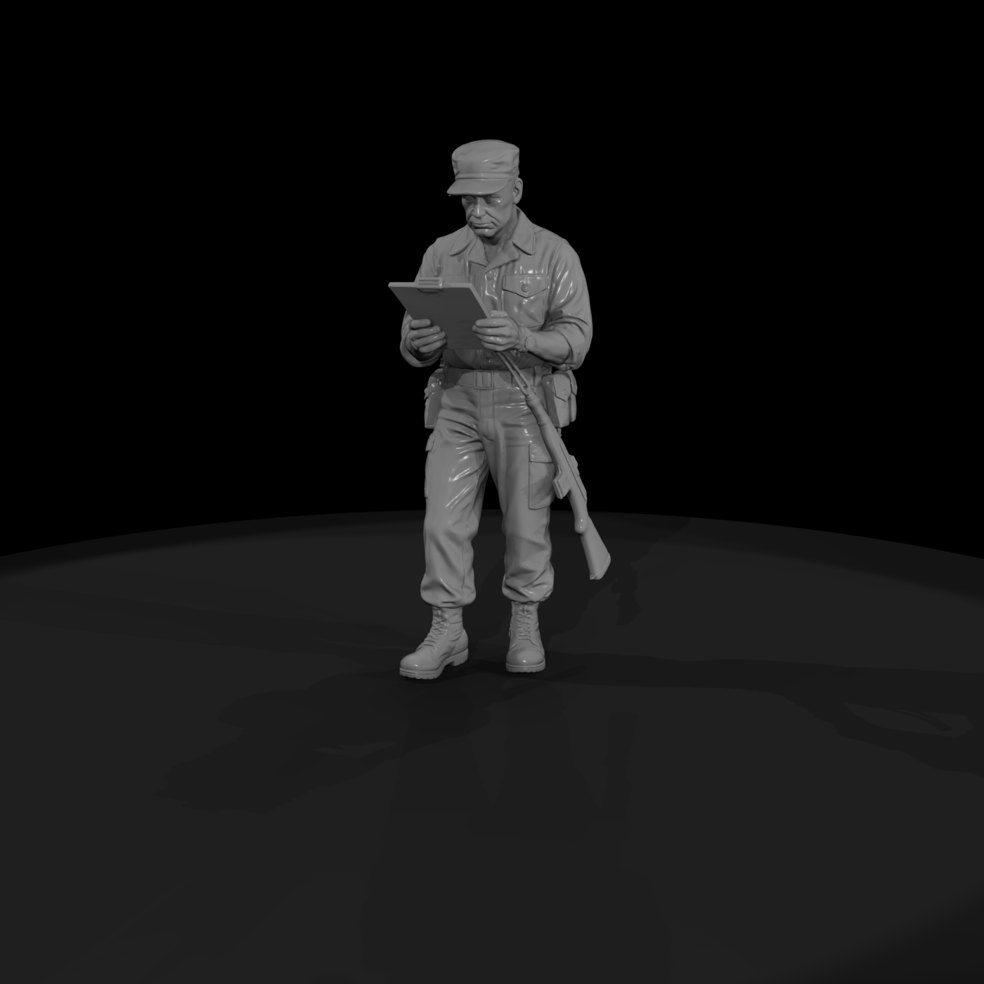 Vn Army 068 Vietnam U S Army Scout Figure