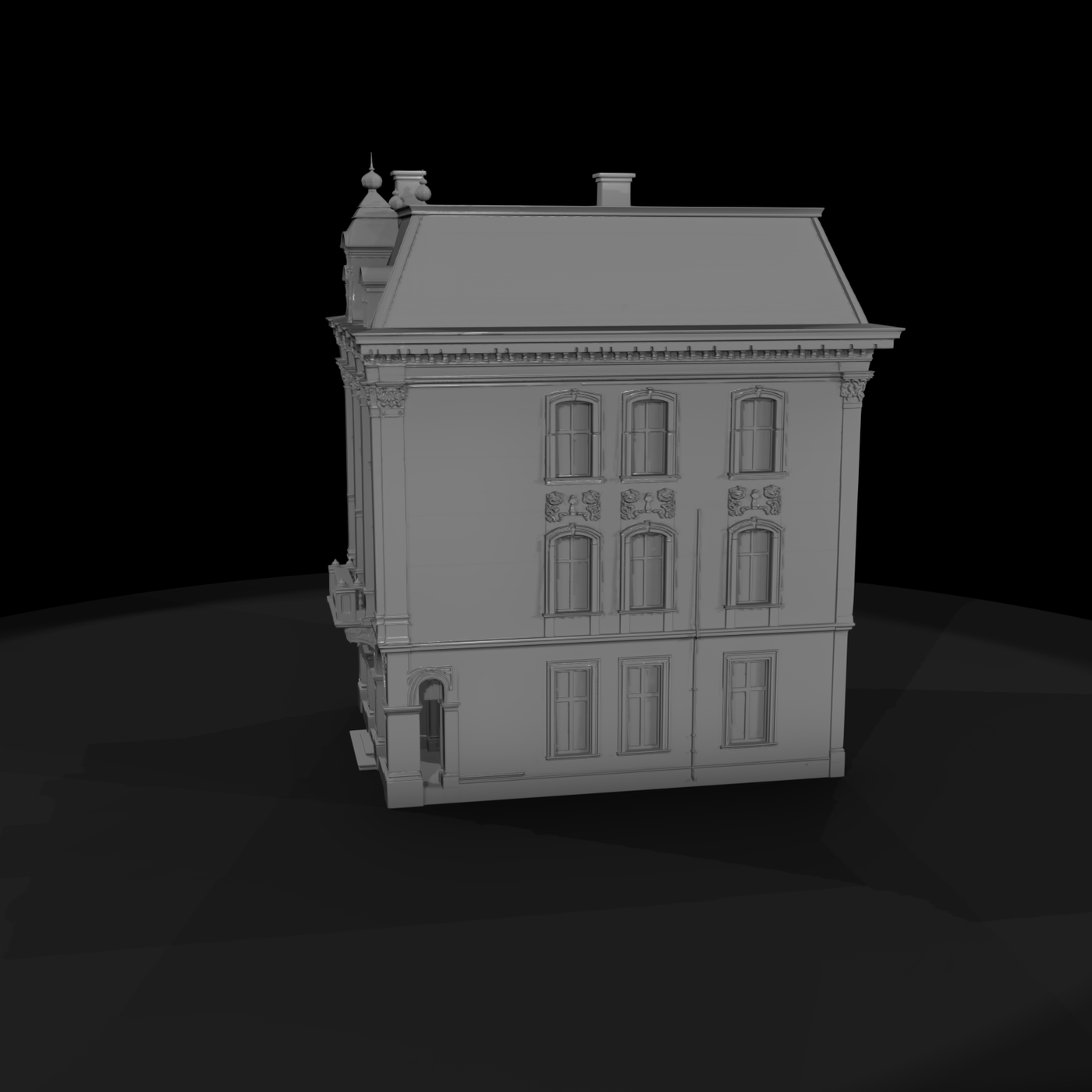 Ornate Neoclassical Townhouse