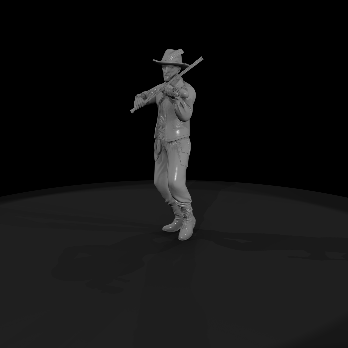 Stylized Folk Violinist
